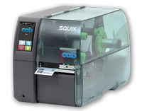 thermal transfer printer for label rolls